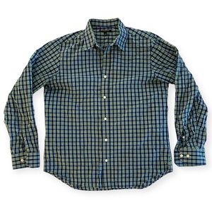 Banana republic plaid button down